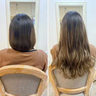 ロング 是枝 さくらのヘアスタイル