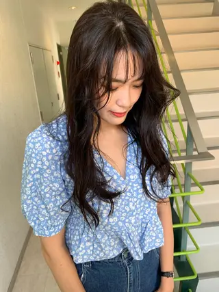 ロング GO TODAY SHAIRE SALON所属・miu （ミユ）のヘアスタイル