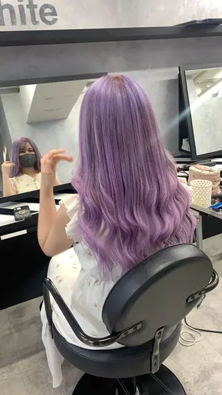 ロング L STUDIO心斎橋店所属・派手髪支持率No1 Eisukeのヘアスタイル