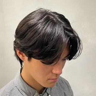 ミディアム カラー ヘアアレンジ メンズ fifth Tokyo所属・fifth 石川 凪のヘアスタイル