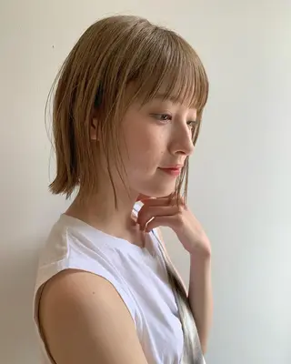 ショート 新宿/髪質改善 /透け感/Sotaのヘアスタイル