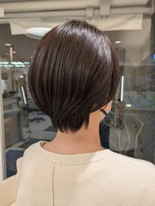 ショート 佐々木 萌のヘアスタイル