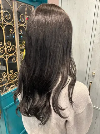 セミロング 🫧Ayumu🫧 透明感カラー/春日のヘアスタイル