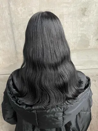 ロング カラー ヘアアレンジ salowin新宿East3階所属・艶美髪/髪質改善 /縮毛矯正/木元渓太のヘアスタイル
