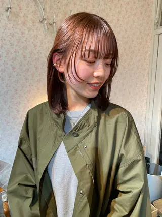 カラー ﾁｶｼﾂ/ ﾌｳｶのヘアスタイル