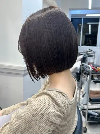 ミディアム an🦋ショートボブ 【蔵前】のヘアスタイル