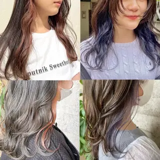 ロング 北島 遥香🫧インナ ー /ベージュカラーのヘアスタイル