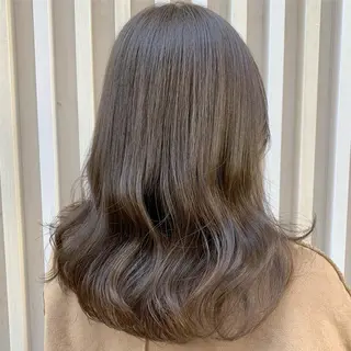 セミロング 💖レイヤー×美髪 💖momoのヘアスタイル