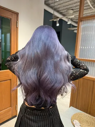 ロング カラー 岡本 太陽☀️のヘアスタイル