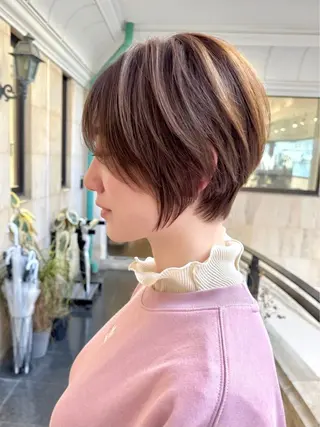 ショート 丸みショート 🩰 MANAMI🪿🤍のヘアスタイル