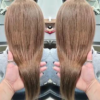 ロング カラー ✨弱酸性縮毛矯正✨ ✨髪質改善✨hiroのヘアスタイル