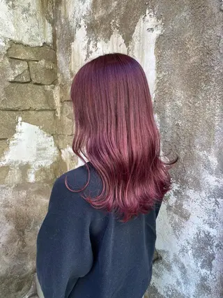 ミディアム カラー ルシエ吉祥寺所属・【韓国風カット】 harunaのヘアスタイル