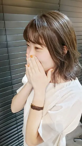 ミディアム カラー private salon Ao所属・紹介制private salonのヘアスタイル