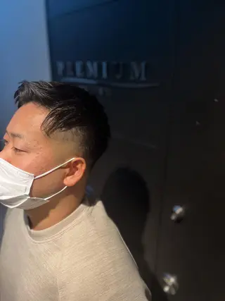 ショート ヒロ銀座バーバーショップ難波店所属・縮毛矯正/パーマ 宮河 惇💈のヘアスタイル