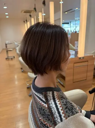 ショート 越智 咲穂のヘアスタイル