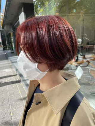 ショート ♦️モテ髪創作者 SUGA♦️のヘアスタイル