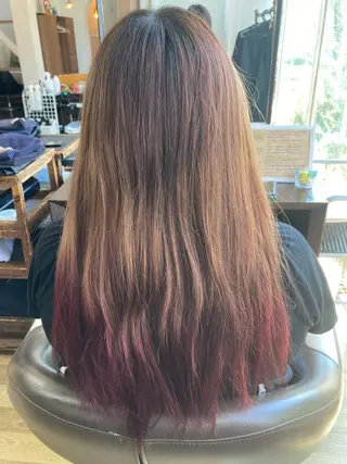 atoll所属・中山 ルミ子のヘアスタイル