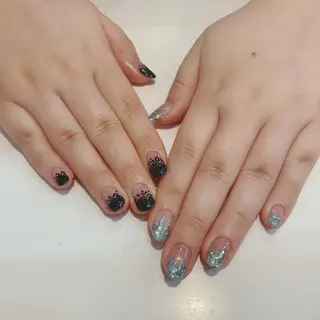 ネイル ネイル マテリア所属・ODAGIRI AKIKOのネイルデザイン