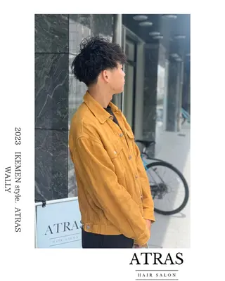 パーマ メンズ ATRAS所属・パーマエキスパート 🧑‍🦱WALLYのヘアスタイル