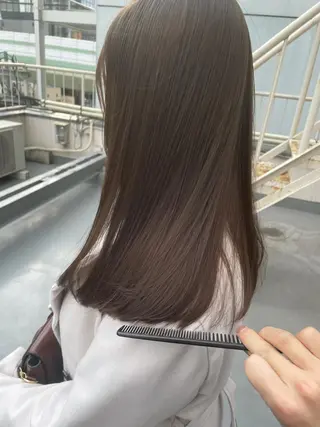 ロング カラー ボブ美容師 /馬場 翼のヘアスタイル