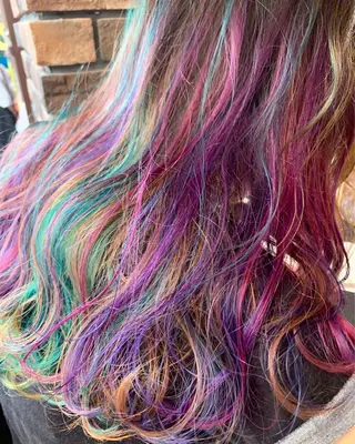 ロング カラー ピンクベージュ/新潟 万代/高橋桃葉🍑のヘアスタイル