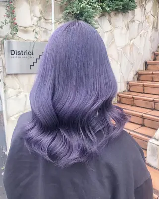 ロング カットカラー特化 ⭐️代表⭐️のヘアスタイル