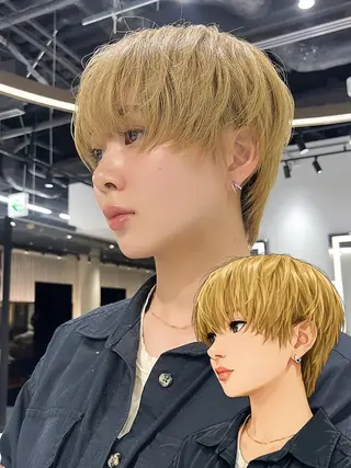 ショート 石塚 瑛里菜のヘアスタイル