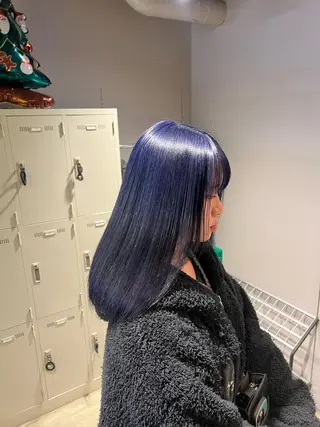 セミロング カラー 韓国レイヤーカット /REIのヘアスタイル