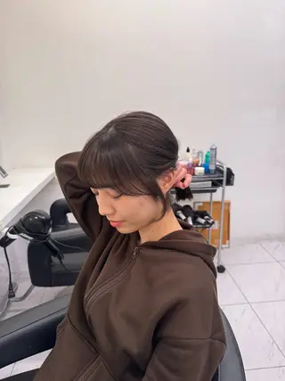 ミディアム カラー ヘアアレンジ メンズ SALOWIN藤沢店所属・艶カラー の達人のヘアスタイル