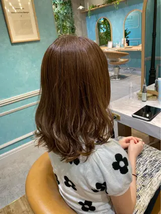 ミディアム 山本翔一郎 韓国顔周りレイヤーのヘアスタイル