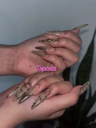 ネイル Topcoat/ 下北沢nailのネイルデザイン