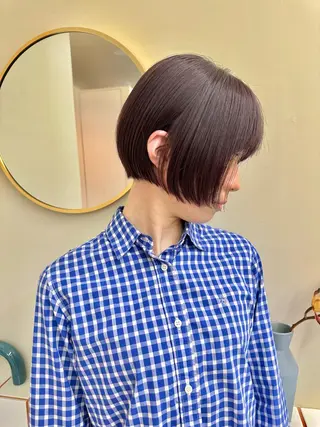 ショート Number六本松所属・山崎 友雅のヘアスタイル