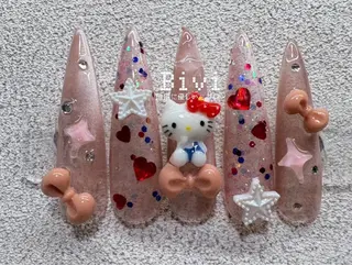 ネイル ♡Bivi♡自爪に 優しいネイルサロンのネイルデザイン