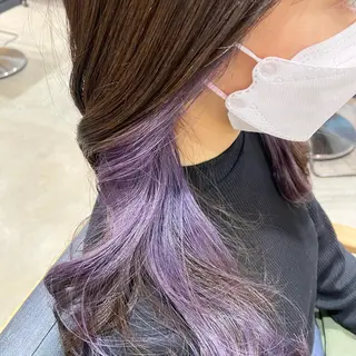 セミロング カラー 🌷レイヤーカット/ フルキシオリ🌷のヘアスタイル