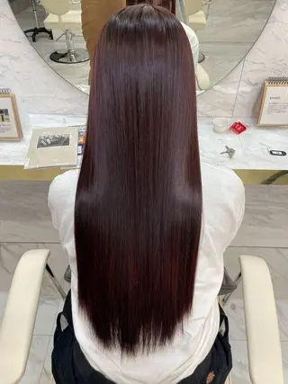 ロング 髪質改善大阪/ 酸性縮毛矯正/ゆうとのヘアスタイル