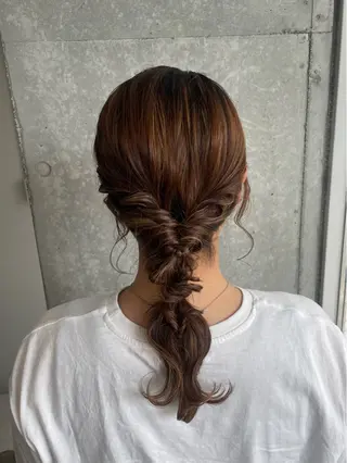 ヘアアレンジ メンズモテパーマ💙 fuwaのヘアスタイル