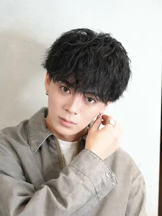 パーマ メンズ メンズ特化✨似合わ せカット✨アンビルのヘアスタイル
