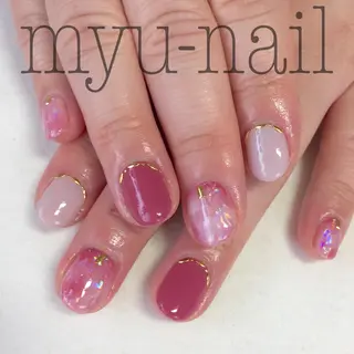 ネイル ホームサロン myu-nailのネイルデザイン