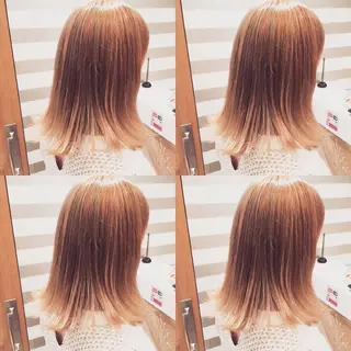 セミロング 志木駅1分☆髪質改善 ミニモ限定特別割引✨のヘアスタイル