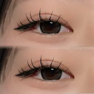 マツエク・マツパ CreBiA かえで❤️❤️のマツエク・マツパデザイン