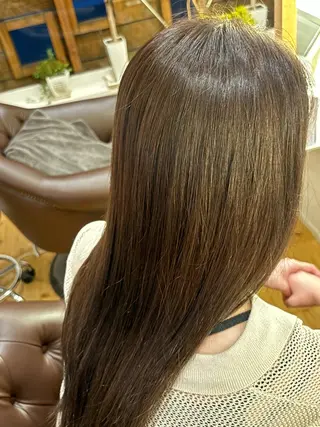 ロング カラー sora tanimachi所属・安井 達彦のヘアスタイル