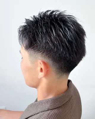 ショート メンズ racil by rest plus【ラシル バイ レストプラス】所属・【メンズ特化！】 ryo9/10まで〜のヘアスタイル