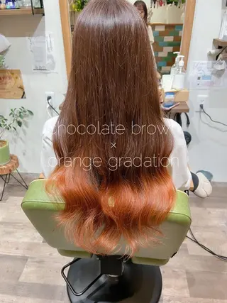 ロング カラー カラーパティシエ facce🌼ikoのヘアスタイル