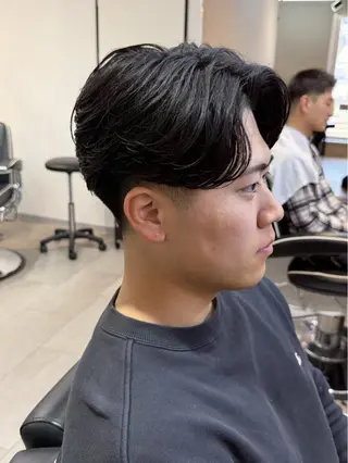 ショート パーマ メンズ 🔥メンズ特化方🔥 似合わせ💈三宅悠斗のヘアスタイル