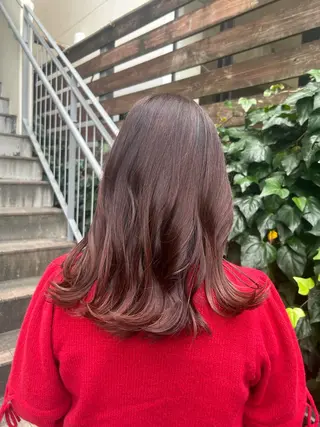 ミディアム カラー MAI ⠀ ⠀ ⠀のヘアスタイル
