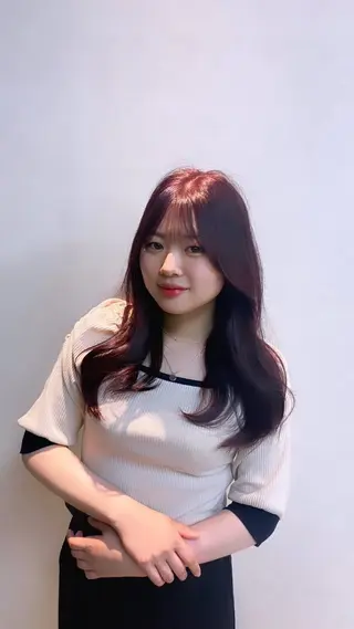 ロング カラー GROOM所属・Rinka 🎀🐇のヘアスタイル