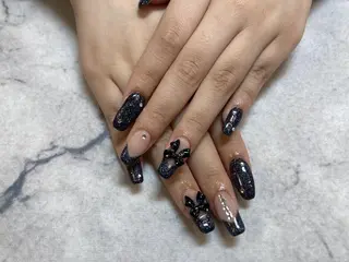 ネイル ネイルリボン 伊藤のネイルデザイン