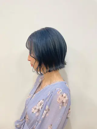 ショート 1/f hair space所属・河口 友里のヘアスタイル