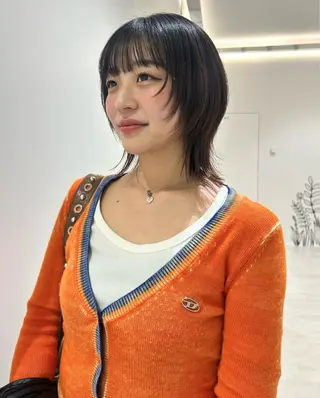 ミディアム 👔ボブ﹨似合 わせパーマ🩳ももかのヘアスタイル