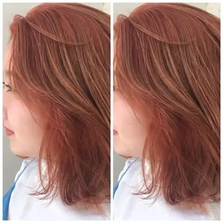 ミディアム オリーブ透明感カラー 表参道/MIKUのヘアスタイル